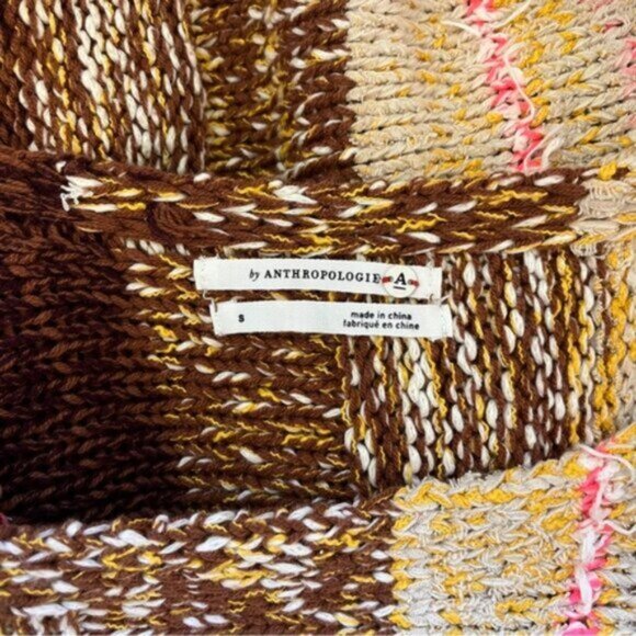 Anthropologie Poncho Sweater Vest - Picture 4 of 7